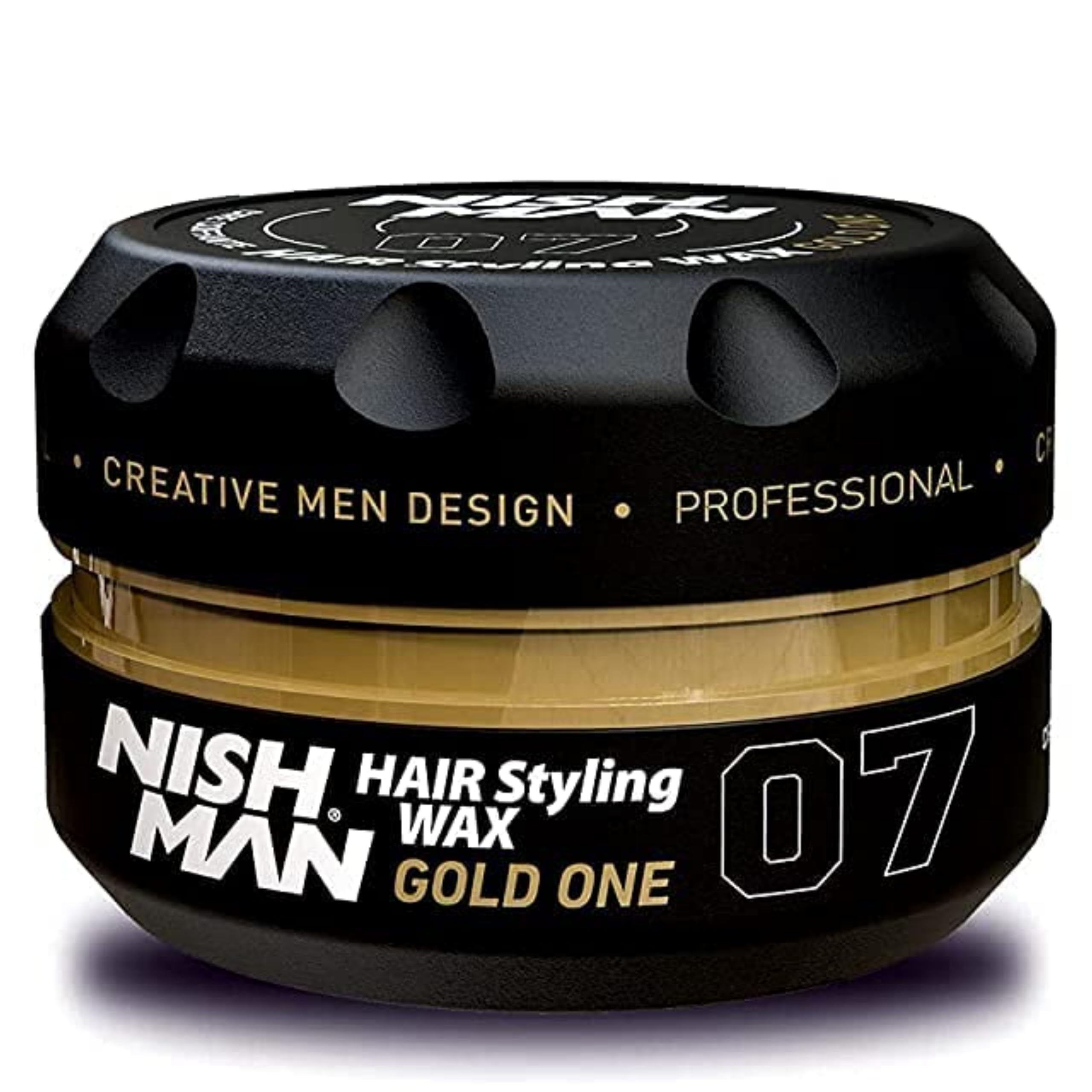 nishman label close-up showing volume and fresh fragrance for long-day confidence