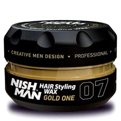 nishman label close-up showing volume and fresh fragrance for long-day confidence