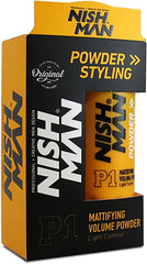 nishman front packaging showing compact 20g jar and brand for easy storage