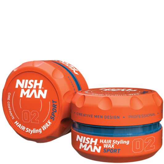 nishman front packaging displayed showing strong glossy hold benefit