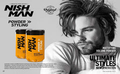 nishman rinsing demonstration with shampoo illustrating easy washout benefit