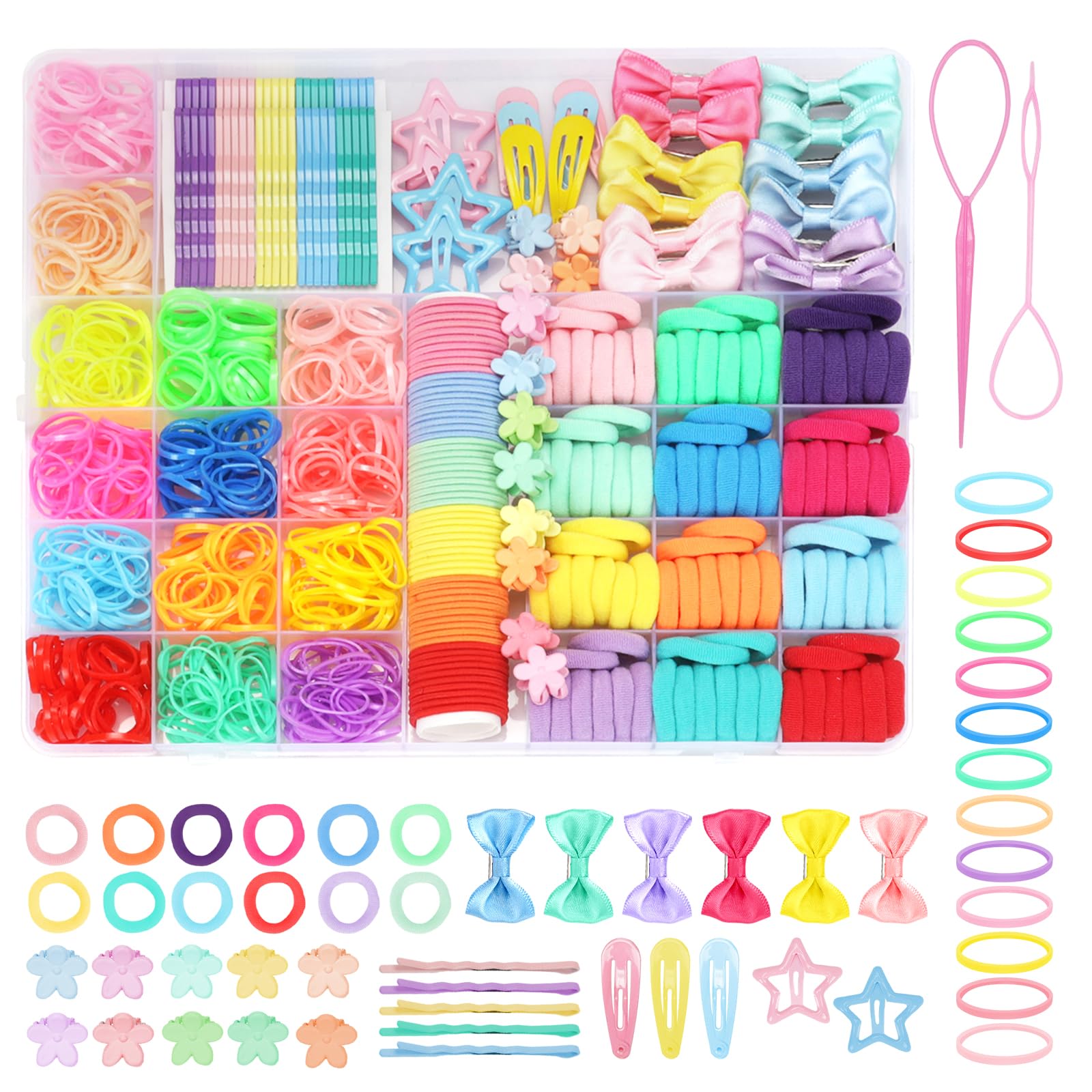 Nitelemn front view of full 940-piece box showing organized accessories and convenience