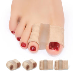 Niupiour front packaging showing four toe separators and benefits