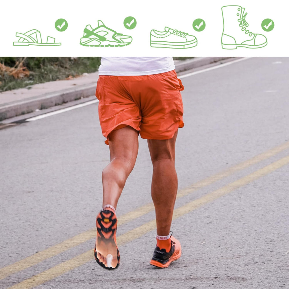 Niupiour spacers visible while walking offering protection