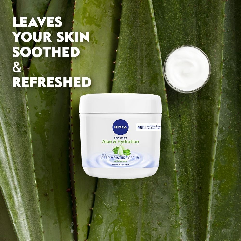 NIVEA application on arm demonstrating quick absorption and comfort