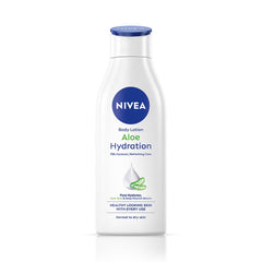 NIVEA front packaging 200ml showing product benefit of quick hydration