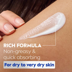 NIVEA applying cream to hands for visible hydration benefit