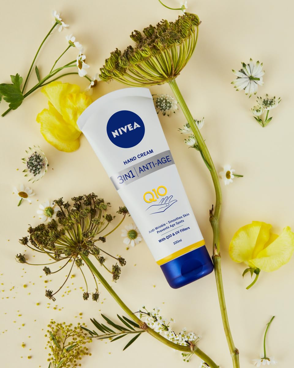 NIVEA being applied to hands demonstrating instant smoothing and comfort
