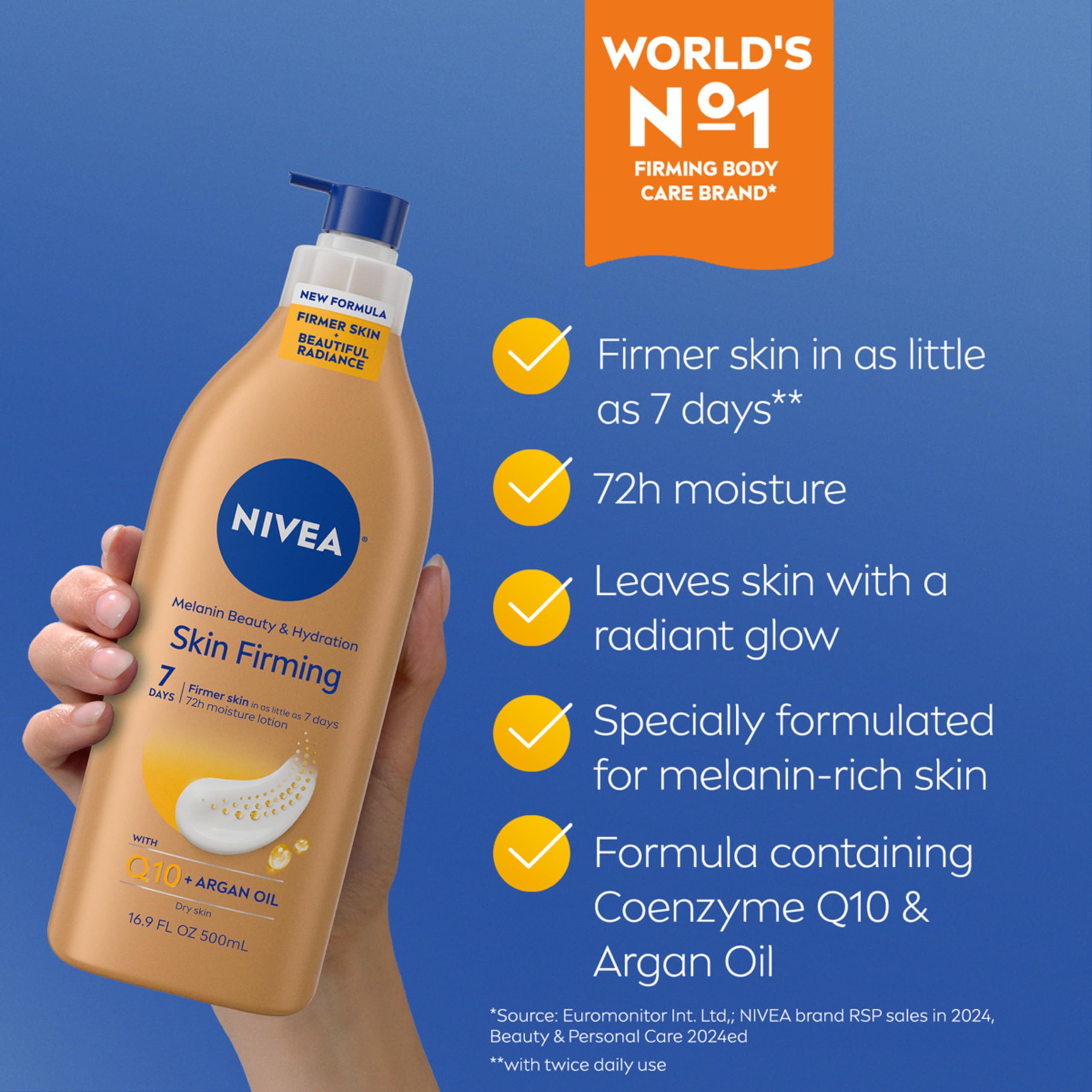 NIVEA argan oil detail highlighting natural oil for nourishment and softness
