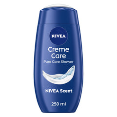 NIVEA front bottle showing label and 250 ml size for easy identification and storage