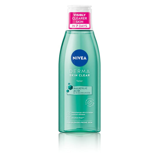 NIVEA front packaging showing 200 ml bottle and clear product benefits