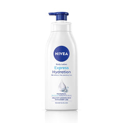 NIVEA Express Hydration front packaging showing size and branding for clear identification
