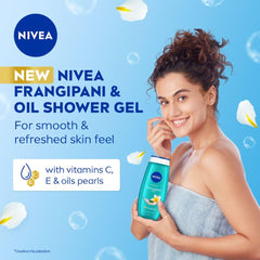 NIVEA visible oil pearls detail showing nourishing care for skin