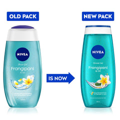NIVEA bottle with open cap dispensing gel for controlled use