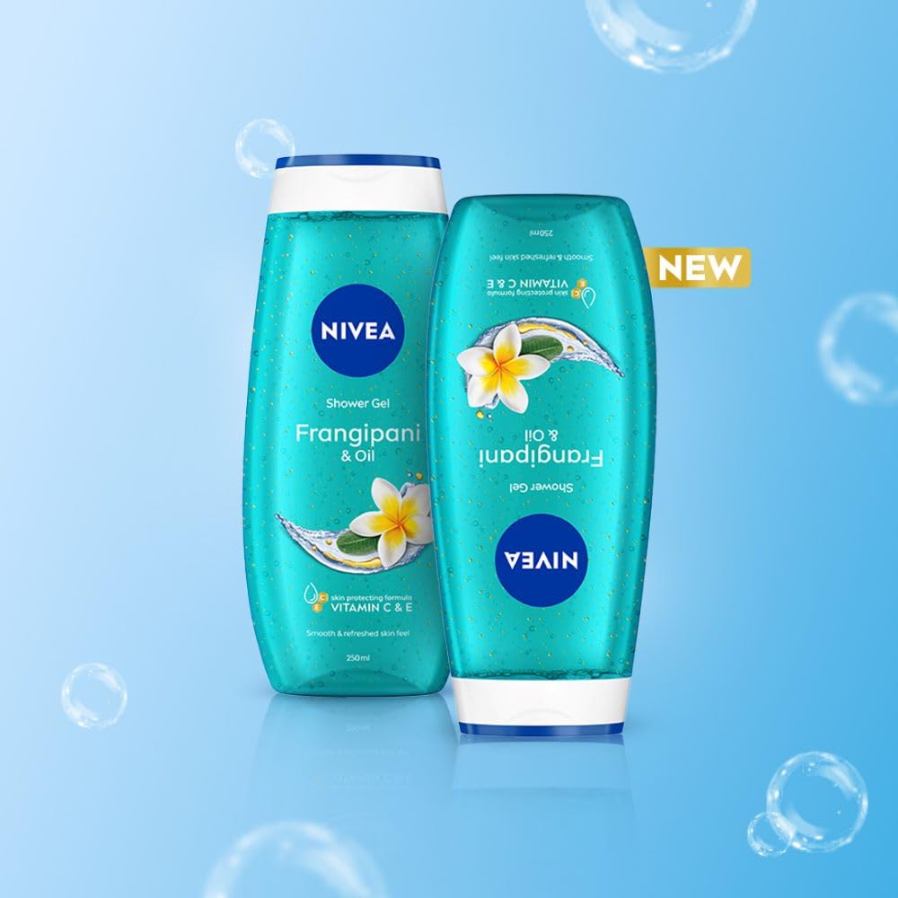 NIVEA gel texture close-up revealing smooth creaminess and oils