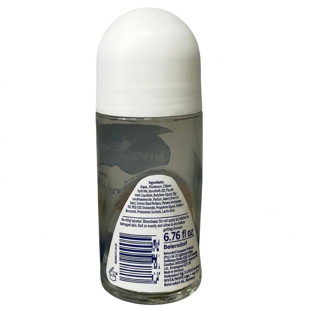 NIVEA Fresh Natural close‑up of roll‑on applicator demonstrating smooth application