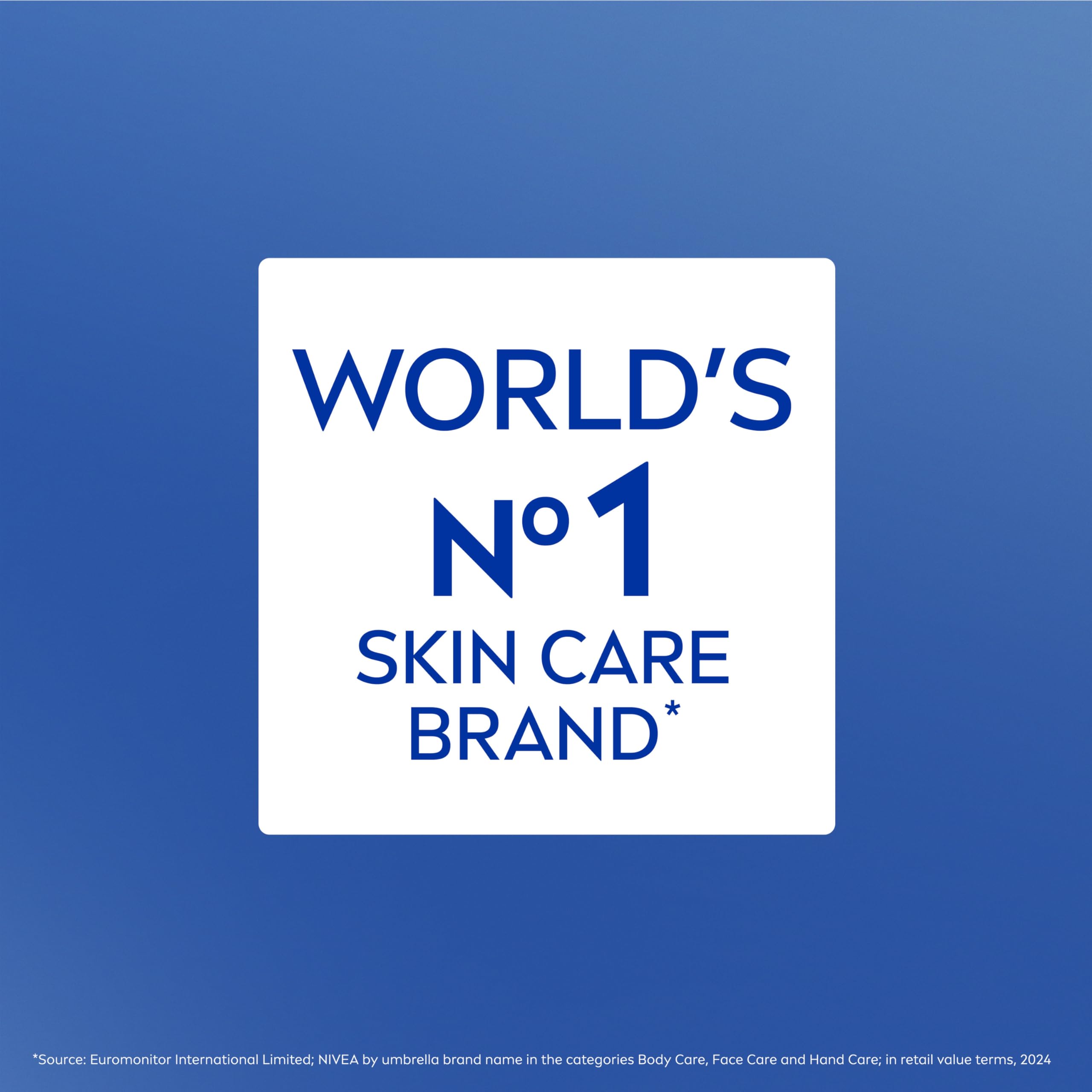 NIVEA label close-up showing directions and dermatologically tested benefit