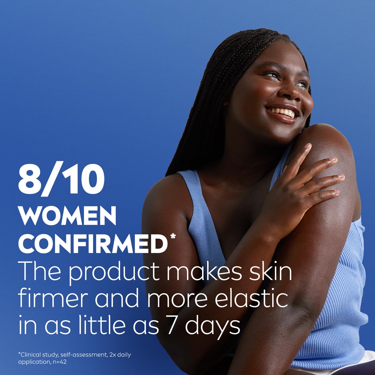 NIVEA applied to leg in lifestyle scene demonstrating smooth, hydrated skin
