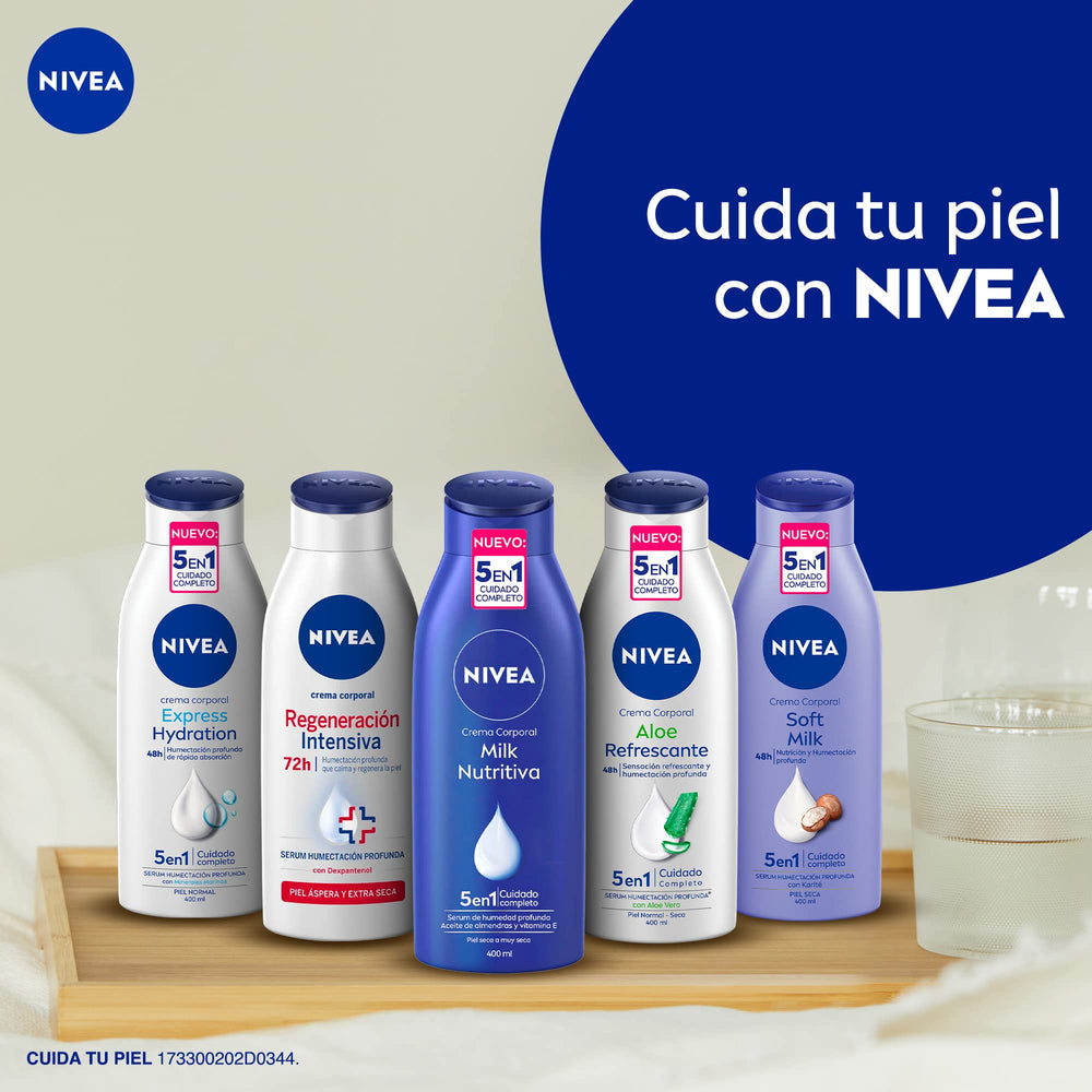 NIVEA on bathroom shelf suggesting everyday routine convenience