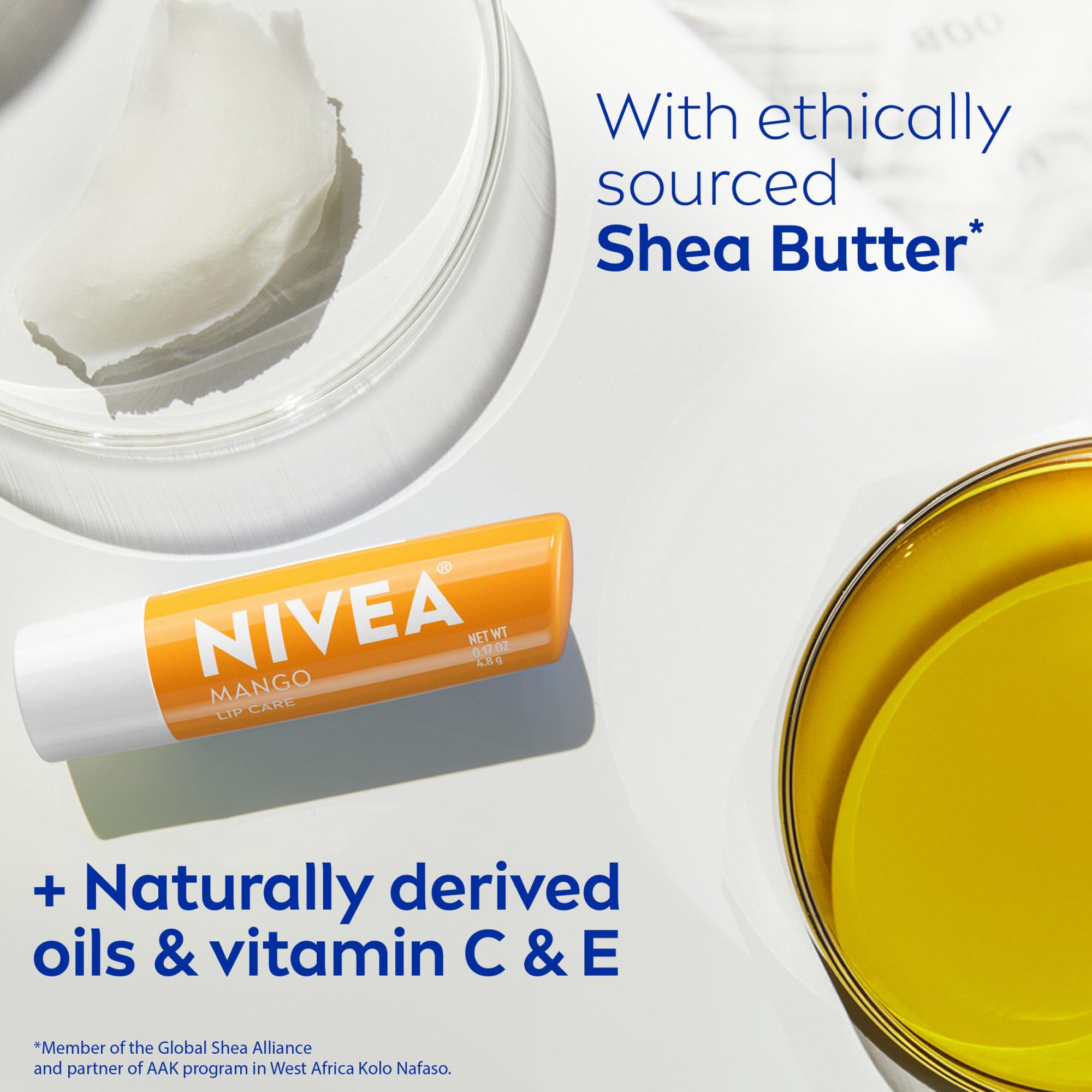 NIVEA stick inside a handbag illustrating quick touch-up convenience