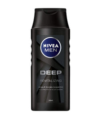 NIVEA Men Deep Revitalizing front bottle view showing label and 250 ml size for clear identification and benefit