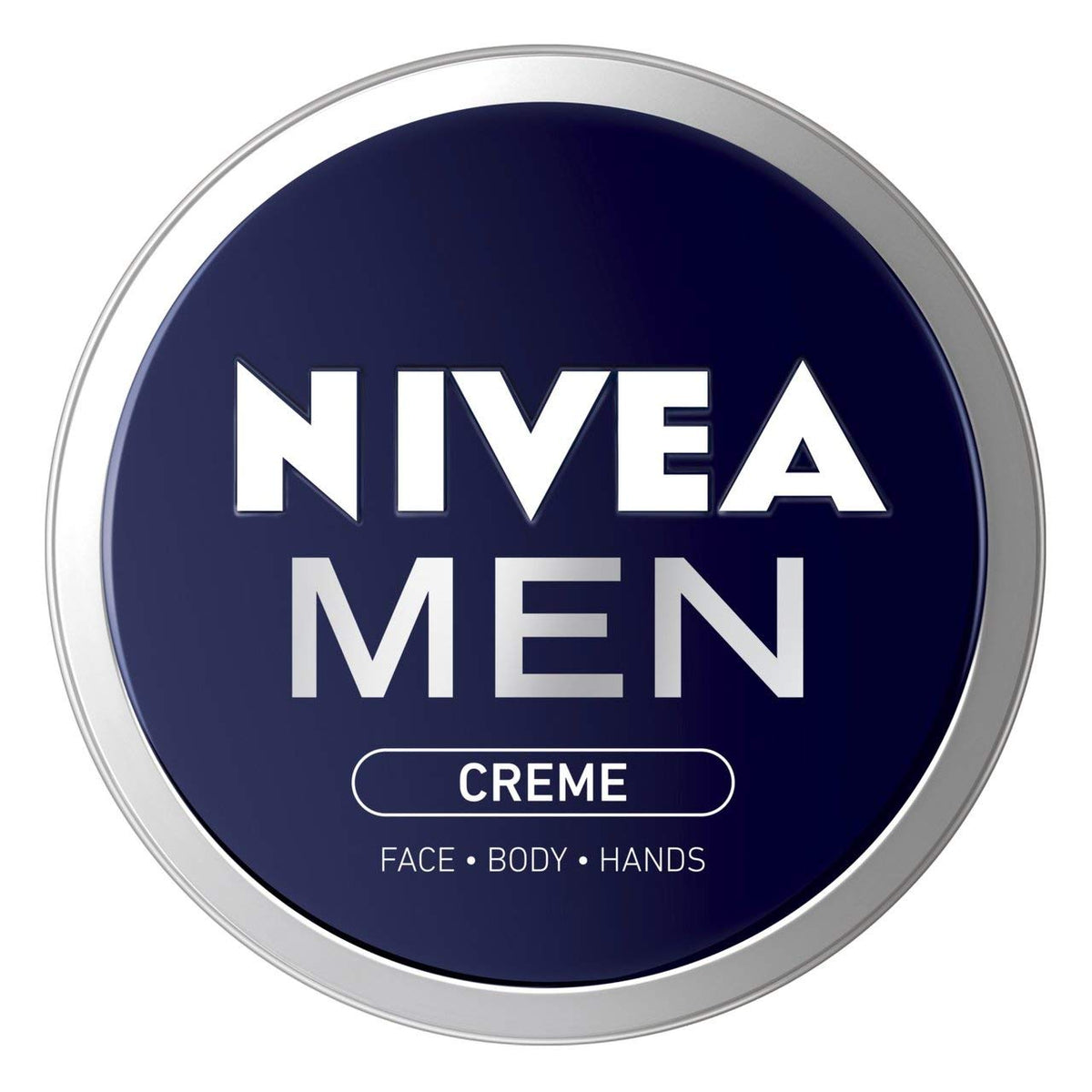 NIVEA MEN jar front view showing label and quick-absorbing hydration