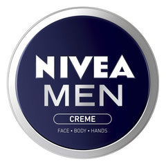 NIVEA MEN jar front view showing label and quick-absorbing hydration