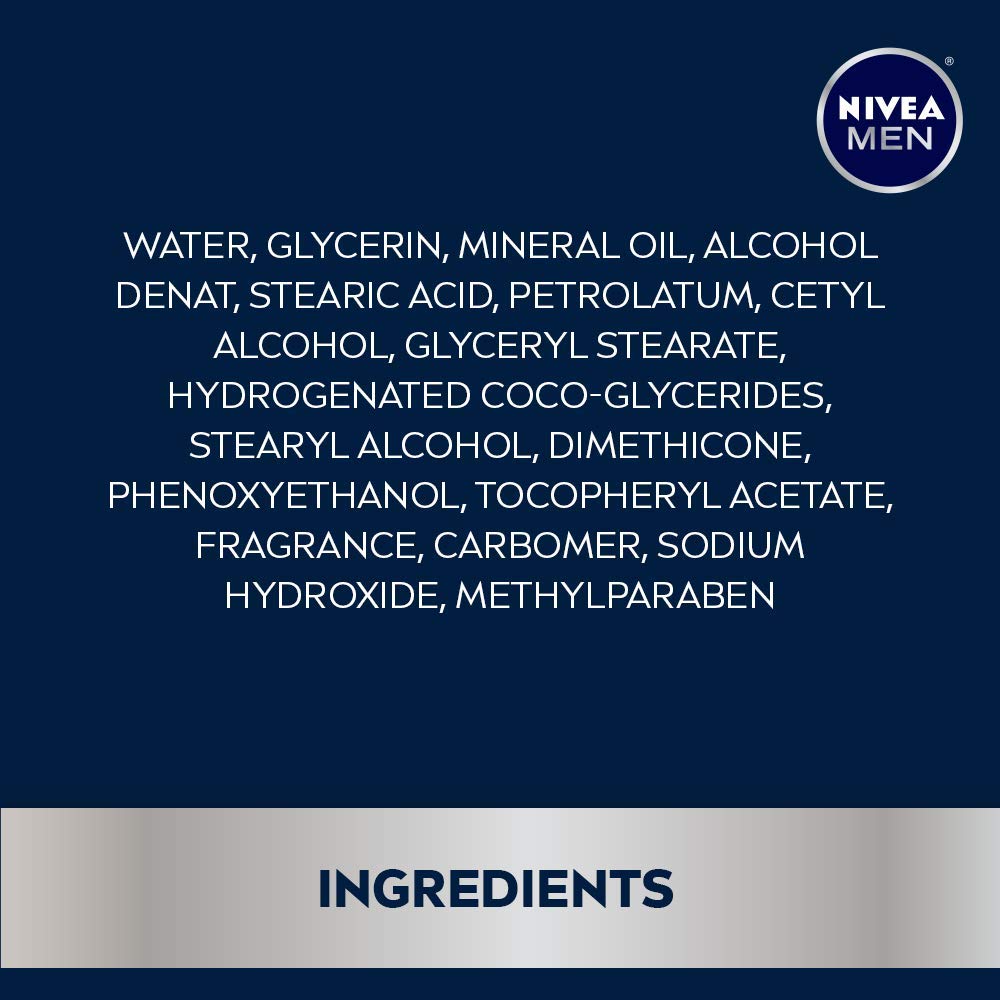 NIVEA MEN tin on bathroom shelf illustrating everyday grooming convenience