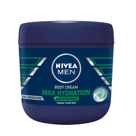 NIVEA Men tub front view showing brand and product for easy recognition