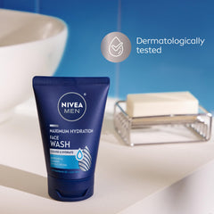 NIVEA MEN Provitamin B5 and Aloe Vera ingredients highlighting soothing hydration