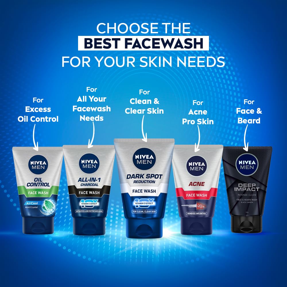 NIVEA Men in bathroom setting illustrating daily routine convenience