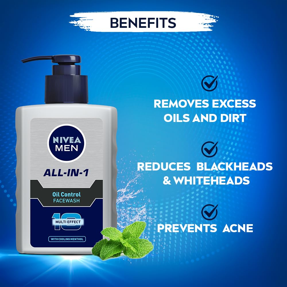 NIVEA men texture mud swatch highlighting deep-cleansing formula benefits