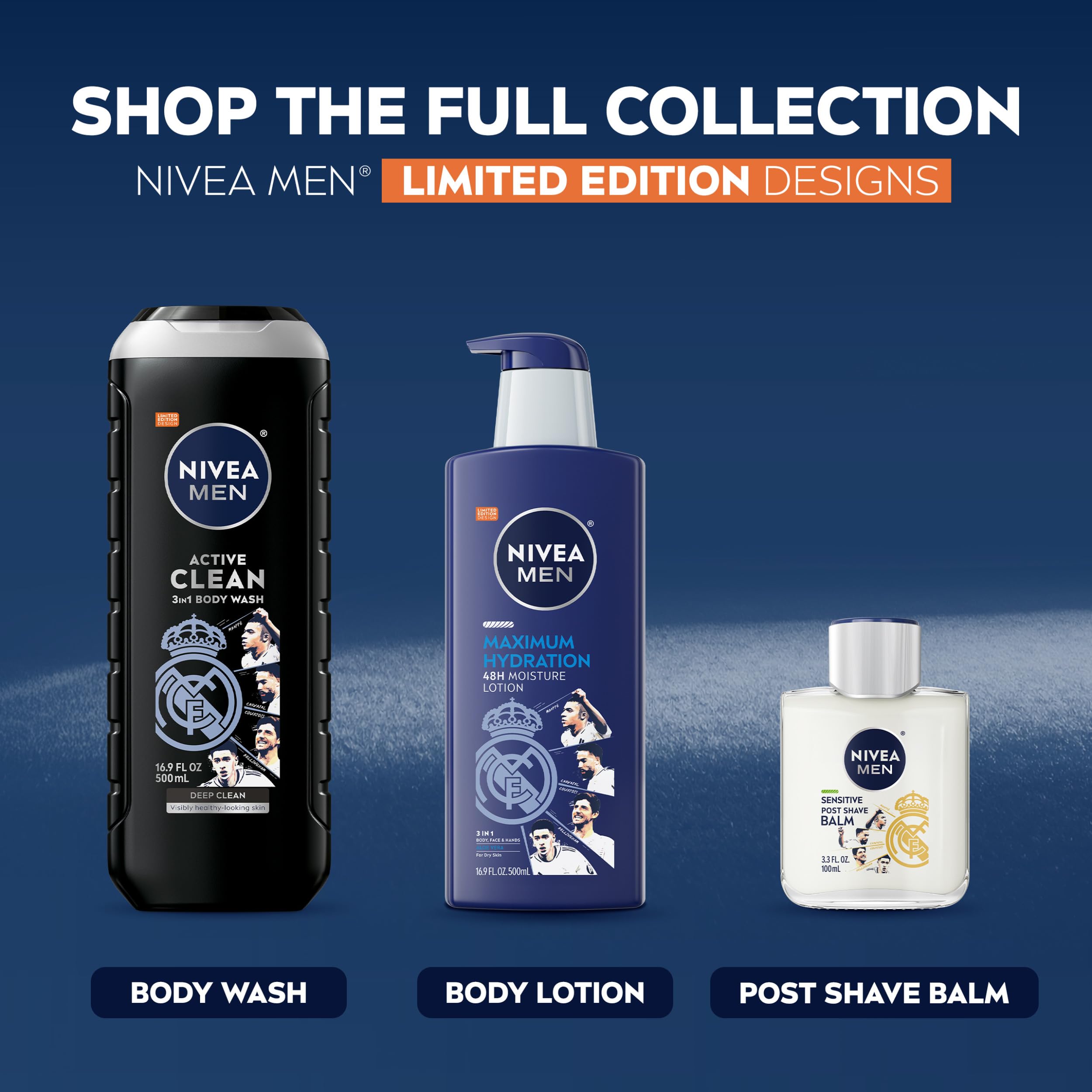 NIVEA MEN limited-edition boxed display perfect for gifting benefit