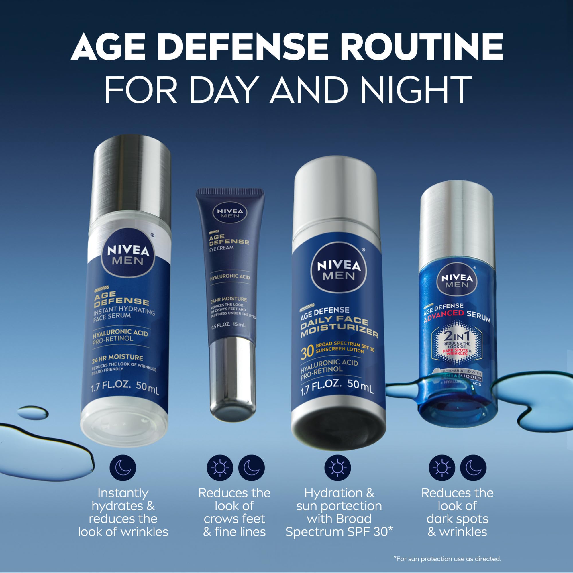 NIVEA MEN small tube in a toiletry bag showing portable convenience