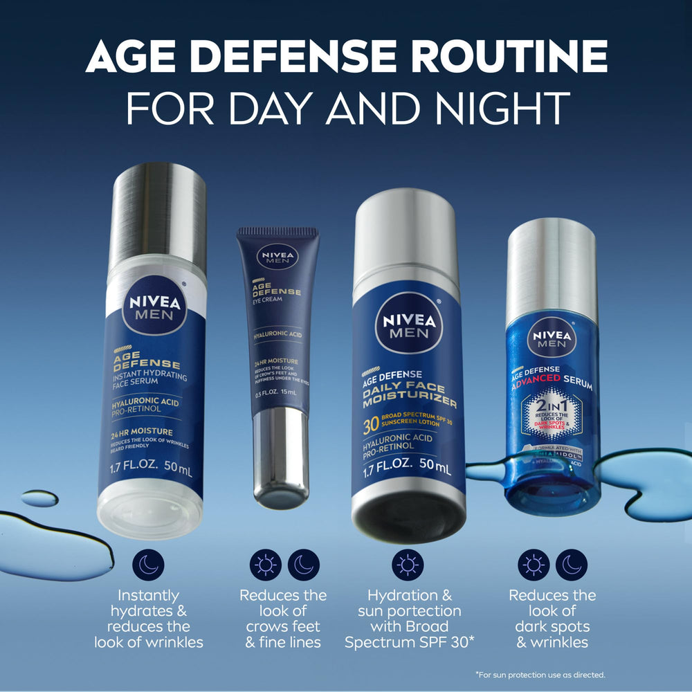 NIVEA MEN small tube in a toiletry bag showing portable convenience