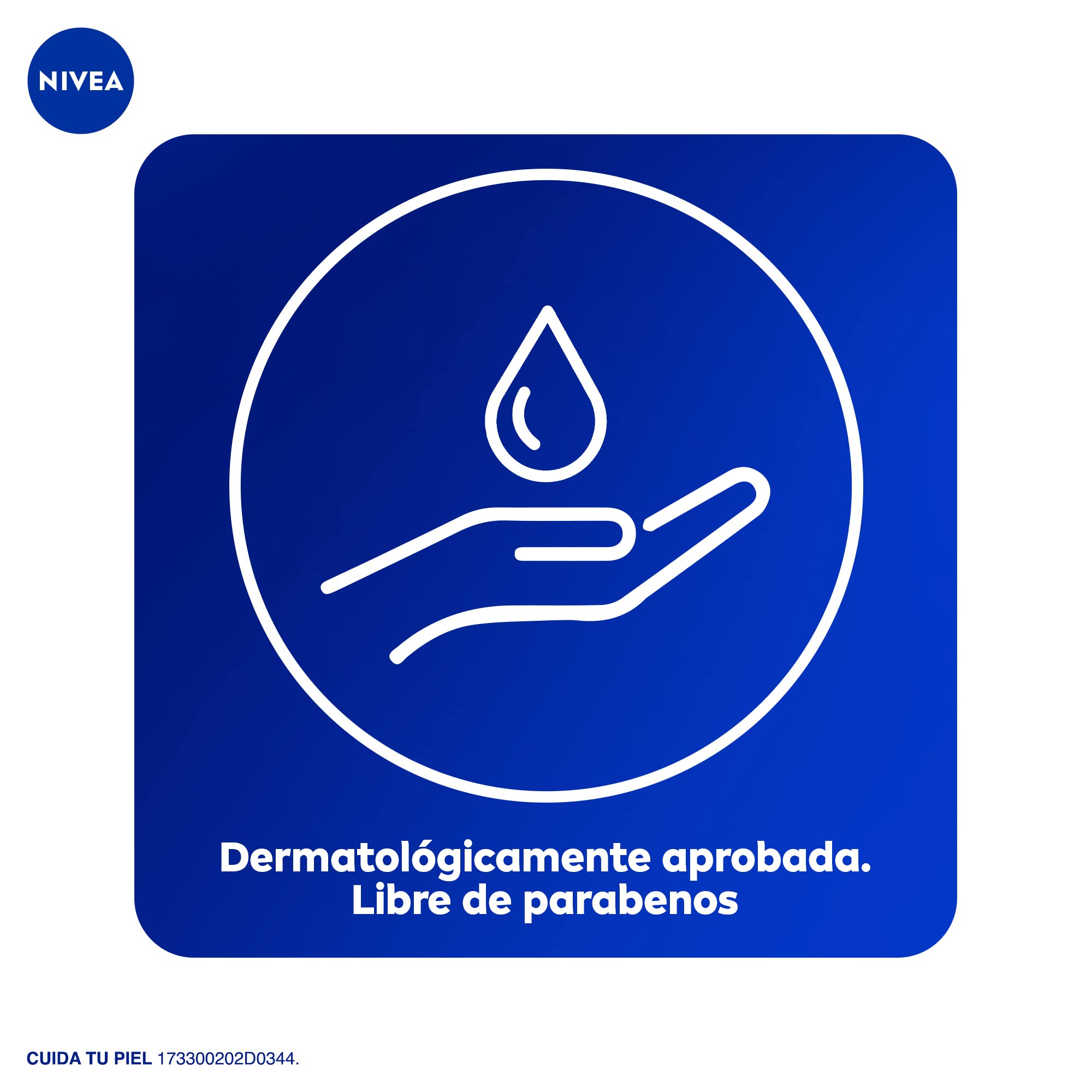 NIVEA being applied to arm showing visible moisturized skin benefit