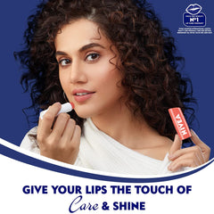 NIVEA open stick close-up demonstrating smooth application