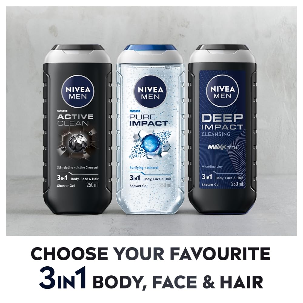 NIVEA scent mood image suggesting fresh masculine fragrance uplift