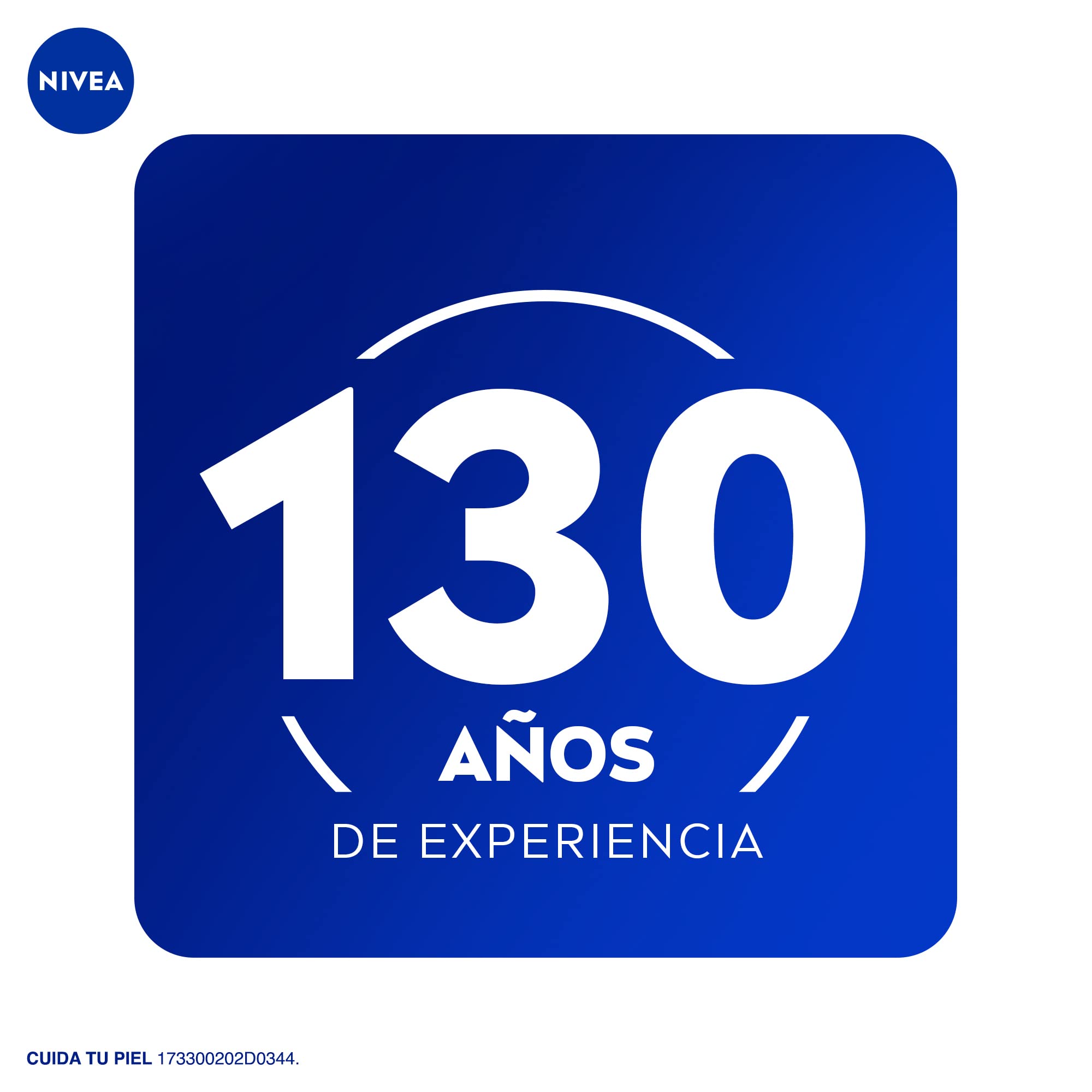 NIVEA recyclable symbol emphasizing eco-aware packaging benefit