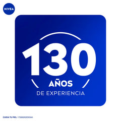 NIVEA recyclable symbol emphasizing eco-aware packaging benefit