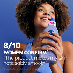 NIVEA recycled packaging label emphasizing eco-conscious packaging benefit
