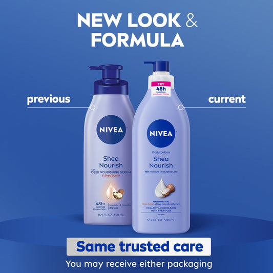 NIVEA shea butter texture close-up illustrating rich nourishment benefit