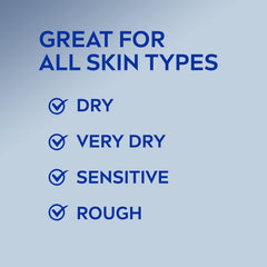 NIVEA close-up of cream surface highlighting creamy hydration