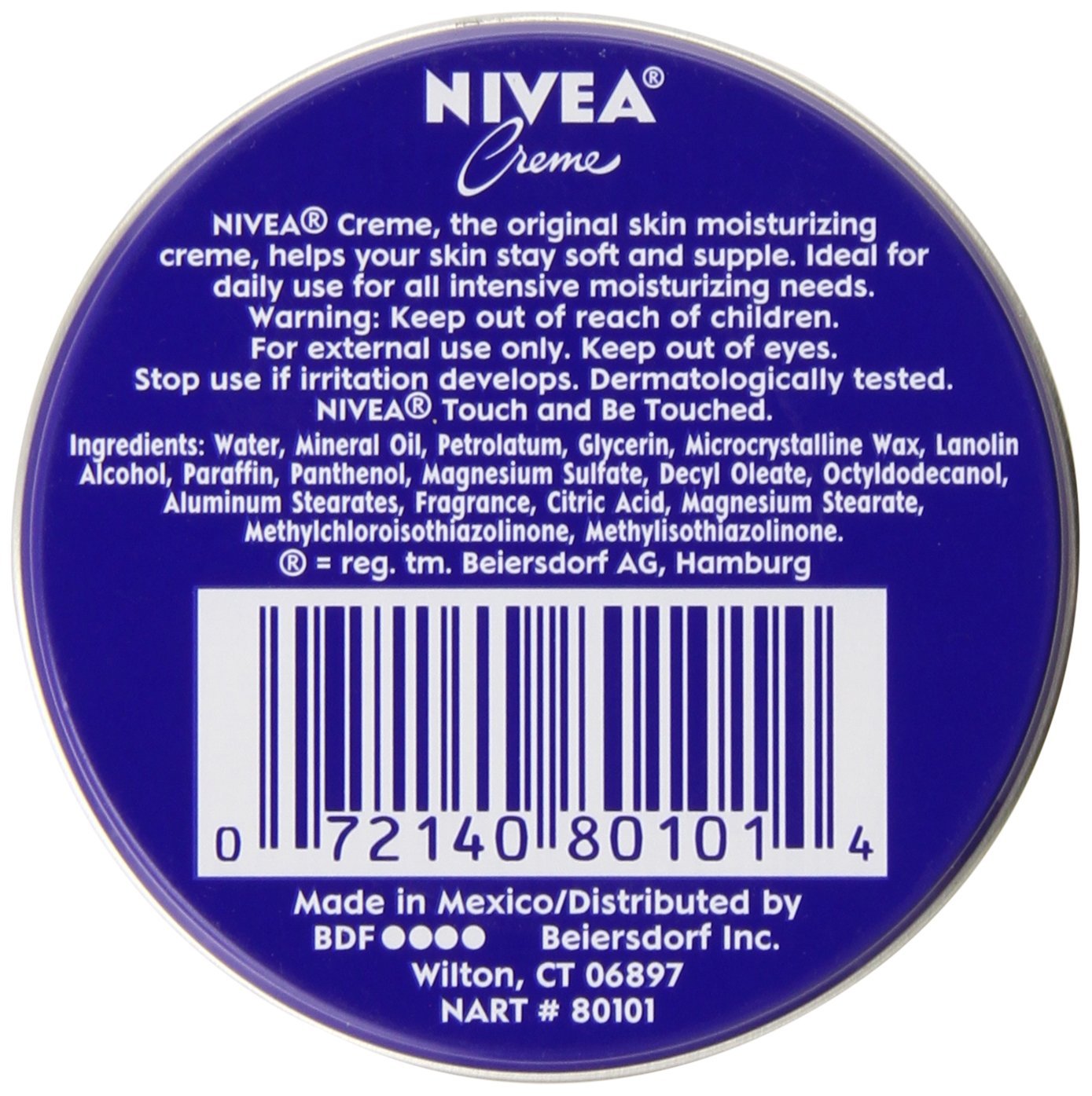 NIVEA pack on a family desk station showing shared daily use