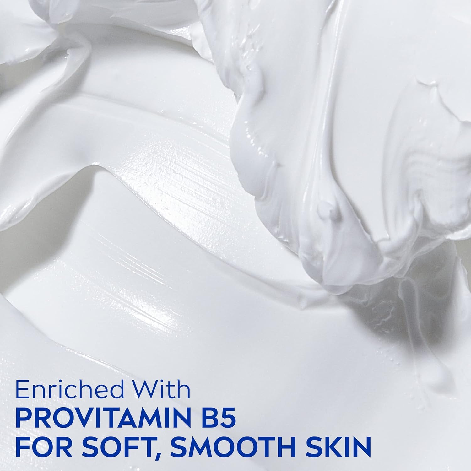 NIVEA cream being applied to hand demonstrating immediate smoothing