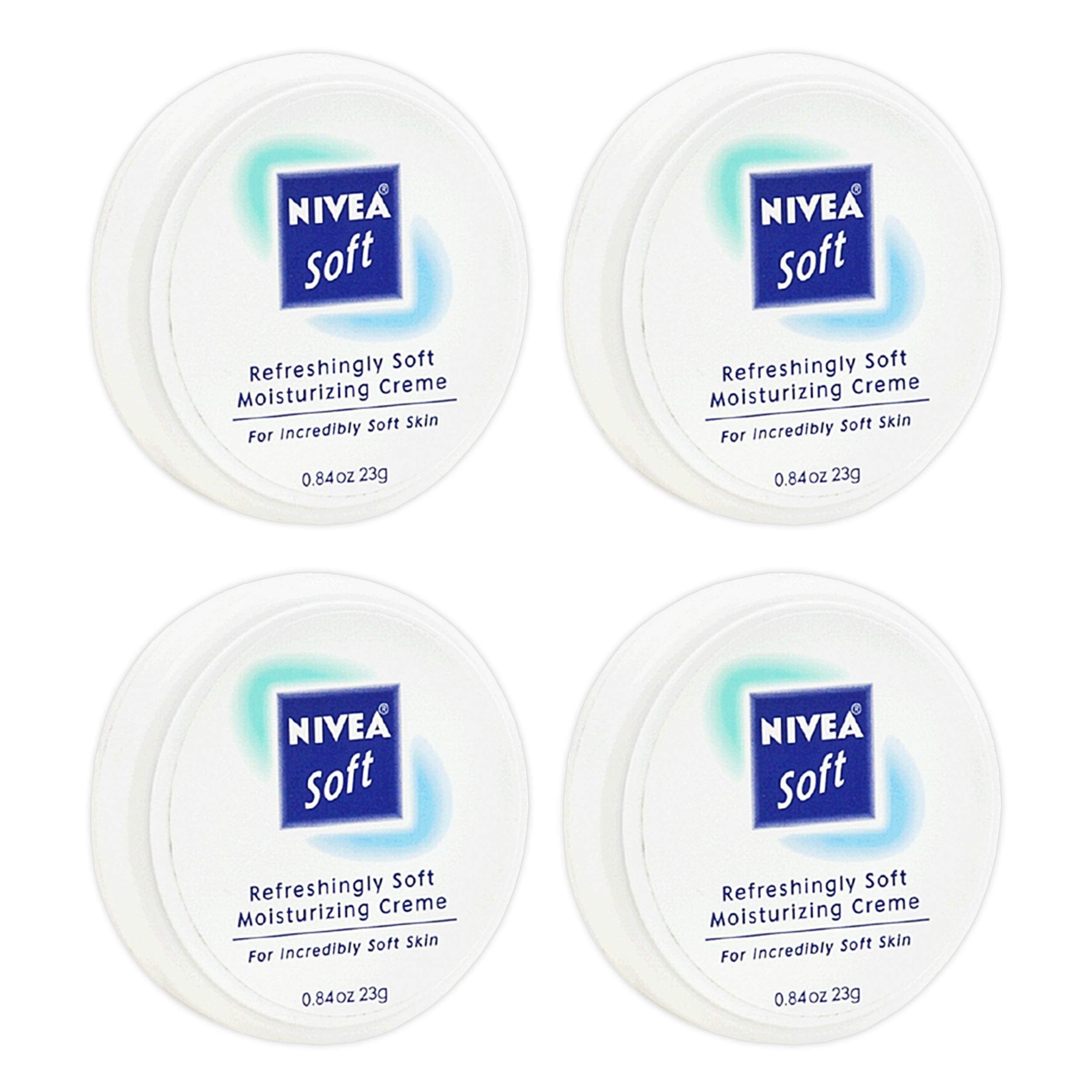 NIVEA Soft front jar showing compact size and quick hydration benefit