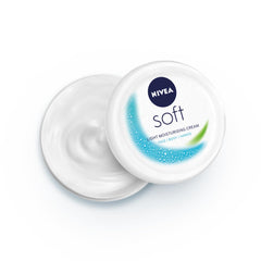 NIVEA soft front tub showing packaging and easy grab size
