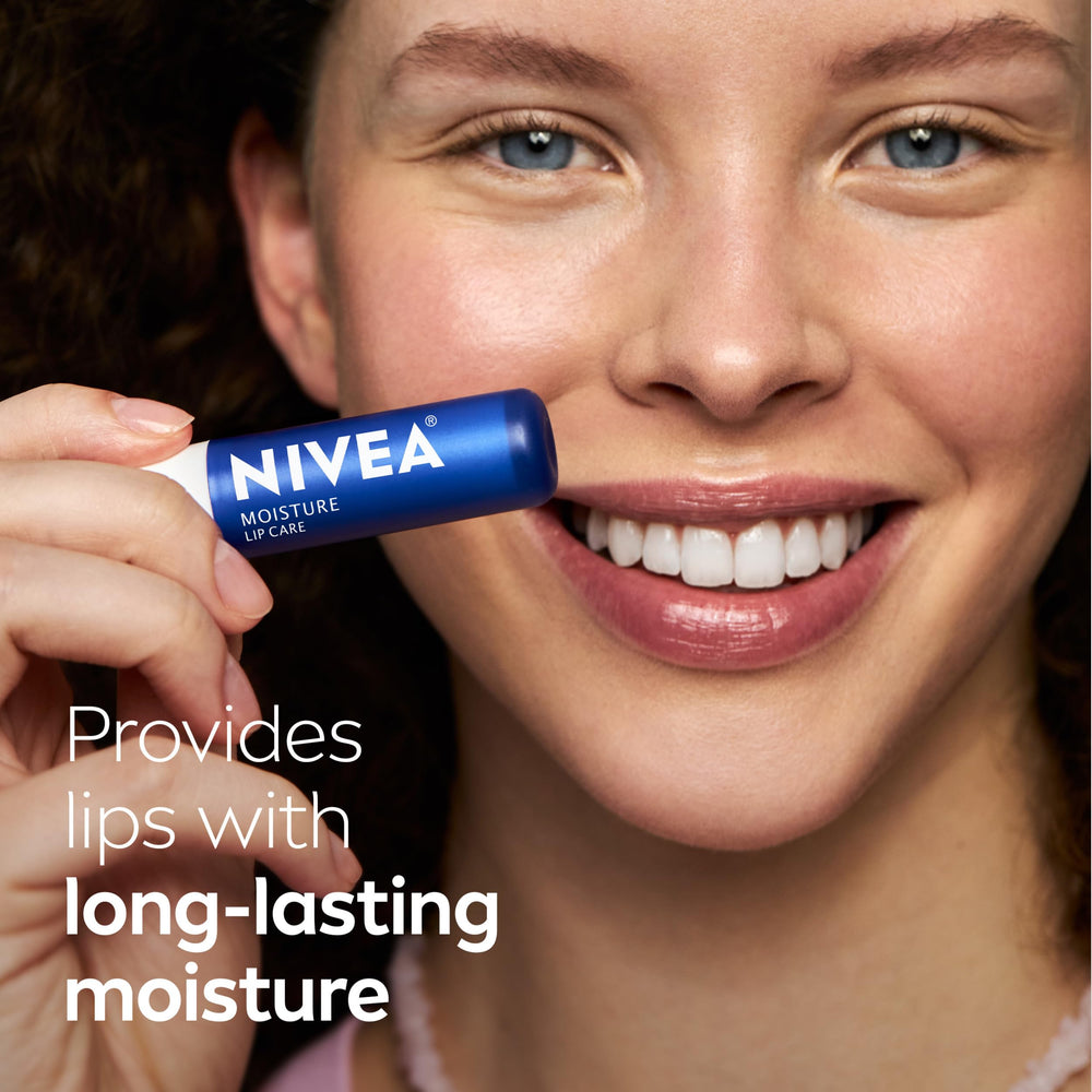 NIVEA sticks in a purse lifestyle shot for on-the-go hydration convenience
