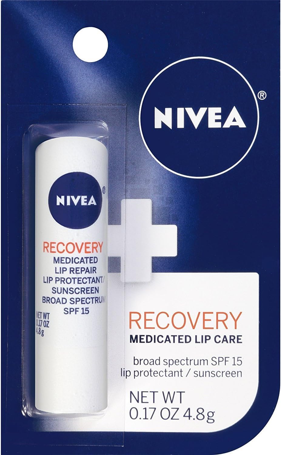 NIVEA close-up texture of balm displaying smooth protective finish