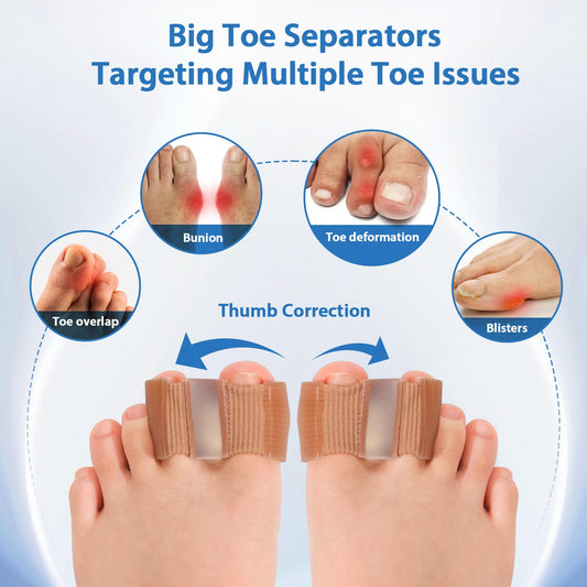 NIXWAV close-up of gel texture showing cushioning for painful toes